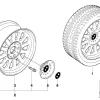 BMW Alufelge Styling II (Styl.31) gegossen 7JX15 ET20 5er E39