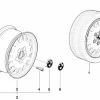 BMW Alufelge Styling (Styl.6) 7Jx15 ET47 3er E36 Z3 E36
