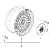 BMW Alufelge TD-Styling (Styl.7) 7Jx15 ET20 5er E34 7er E32