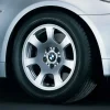 BMW Alufelge Trapezspeiche 134 silber 7Jx16 ET20 5er E60/E61 Vorderachse / Hinterachse