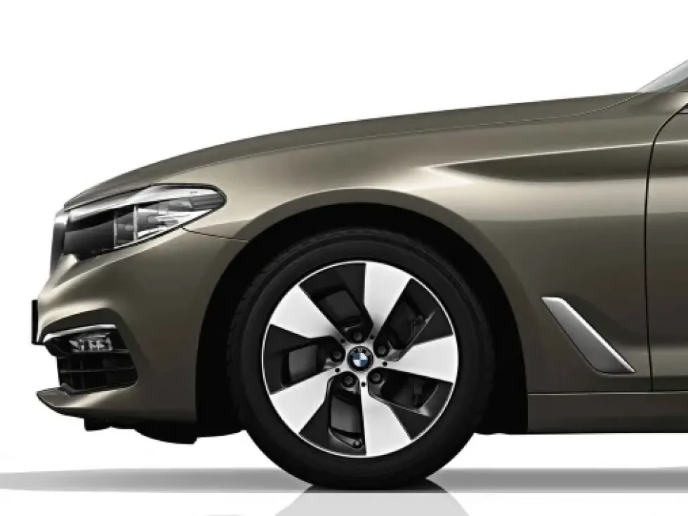 BMW Alufelge Turbinenstyling 645 bicolor (orbitgrey / glanzgedreht) 7,5J x 17 ET 27 Vorderachse / Hinterachse