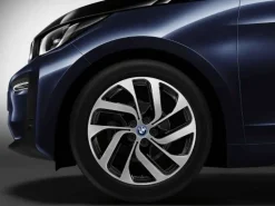 BMW Alufelge Turbinenstyling 428 jet black uni/glanzgedreht 5Jx19 ET43 i3 I01