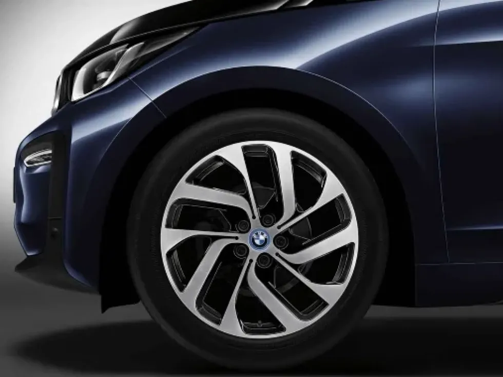 BMW Alufelge Turbinenstyling 428 jet black uni/glanzgedreh 5,5Jx19 ET53 i3 I01