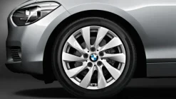 BMW Alufelge Turbinenstyling 381 17 Zoll silber