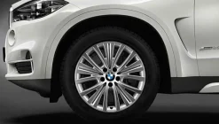 BMW Alufelge Vielspeiche 448 bicolor (silber/glanzgedreht) 9J x 19 ET 48 Vorderachse / Hinterachse