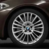 BMW Alufelge Vielspeiche 455 silber/glanzgedreht 9Jx19 ET44 5er F10 6er F06/F12/F13
