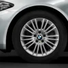 BMW Alufelge Vielspeiche 456 silber 8Jx17 ET30 5er F10/F11 6er F06/F12/F13
