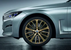 BMW Alufelge V-Speiche 628 bicolor (night gold/hochglanzpoliert) 10Jx20 ET41 6er G32 7er G11 G12
