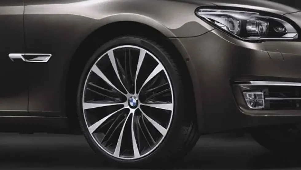 BMW Alufelge V-Speiche 463 ferricgrey/glanzgedreht 10Jx21 ET41 5er F07 GT 7er F01/F02/F04