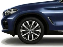 BMW Alufelge V-Speiche 692 ferricgrey/glanzgedreht 7,5Jx19 ET32 X3 G01 X4 G02