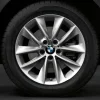 BMW Alufelge V-Speiche 307 8J x 18 ET 43 Silber Vorderachse / Hinterachse