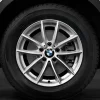 BMW Alufelge V-Speiche 304 7,5J x 17 ET 32 Silber Vorderachse / Hinterachse