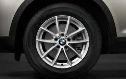 BMW Alufelge V-Speiche 304 7,5J x 17 ET 32 Silber Vorderachse / Hinterachse