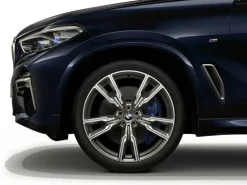 BMW Alufelge V-Speiche 747M ceriumgrey/glanzgedreht 10,5Jx22 ET43 X5 G05 X6 G06 Hinterachse