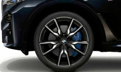 BMW Alufelge V-Speiche 755M ceriumgrey/glanzgedreht 9,5Jx22 ET32 X7 G07 Vorderachse