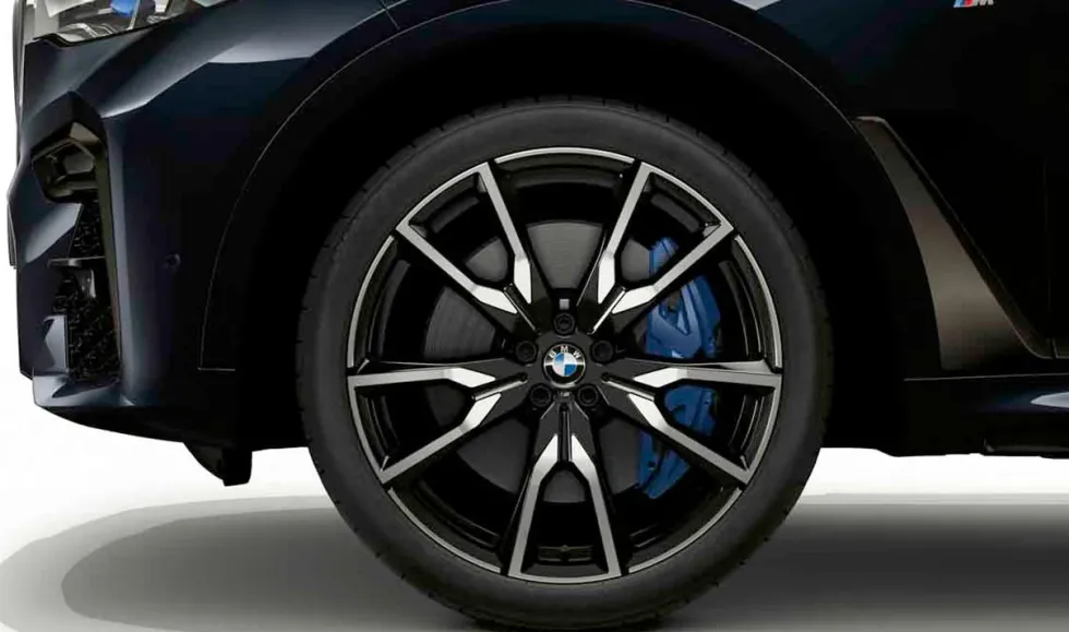 BMW Alufelge V-Speiche 755M ceriumgrey/glanzgedreht 9,5Jx22 ET32 X7 G07 Vorderachse