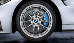 BMW Alufelge V-Speiche 640M silber 9Jx18 ET29 2er F87 M2 3er F80 M3 4er F82/F03 M4