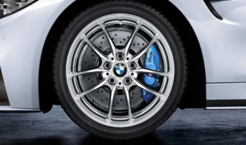 BMW Alufelge V-Speiche 640M silber 9Jx18 ET29 2er F87 M2 3er F80 M3 4er F82/F03 M4