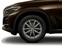 BMW Alufelge V-Speiche 618 reflexsilber 8,5J x 18 ET 44 Vorderachse / Hinterachse