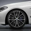 BMW Alufelge V-Speiche 687 schwarz/glanzgedreht 10Jx21 ET41 6er G32 GT 7er G11/G12