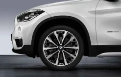 BMW Alufelge V-Speiche 573 schwarz/glanzgedreht 8Jx19 ET47 X1 F48 X2 F39