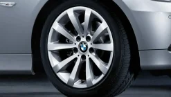 BMW Alufelge V-Speiche 285 silber 8Jx17 ET34 3er E90/E91/E92/E93 Vorderachse/Hinterachse
