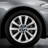 BMW Alufelge V-Speiche 328 silber 8Jx18 ET30 5er F10/F11 6er F06/F12/F13