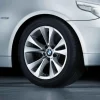 BMW Alufelge V-Speiche 277 silber 8Jx17 ET43 5er E60/E61 Vorderachse / Hinterachse