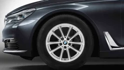 BMW Alufelge V-Speiche 618 silber 7,5J x 17 ET 27 Vorderachse / Hinterachse