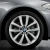 BMW Alufelge V-Speiche 331 silber 9Jx19 ET445er F10 6er F06/F12/F13