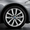 BMW Alufelge V-Speiche 331 silber 8,5Jx19 ET33 5er F10/F11 6er F06/F12/F13