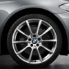 BMW Alufelge V-Speiche 281 silber 9Jx18 ET44 5er F10 6er F06/F12/F13