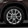 BMW Alufelge V-Speiche 450 silber 9J x 19 ET 48 Vorderachse / Hinterachse
