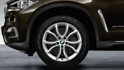 BMW Alufelge V-Speiche 594 silber 9Jx19 ET48 X6 F16 Vorderachse/Hinterachse