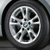 BMW Alufelge V-Speiche 255 silber 7Jx16 ET44 1er E81/E82/E87/E88 Vorderachse / Hinterachse
