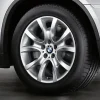 BMW Alufelge V-Speiche 257 silber 9Jx19 ET48 X6 E71/E72 Vorderachse