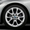 BMW Alufelge V-Speiche 398 18 Zoll silber