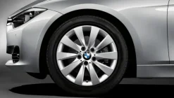 BMW Alufelge V-Speiche 413 17 Zoll silber