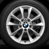 BMW Alufelge V-Speiche 411 16 Zoll silber
