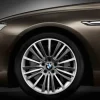 BMW Alufelge W-Speiche 423 silber/glanzgedreht 9Jx19 ET44 5er F10 6er F06/F12/F13