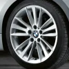 BMW Alufelge W-Speiche 263 silber 7,5Jx18 ET49 1er E81/E82/E87/E88 Vorderachse