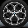 BMW Alufelge Y-Speiche 569 bicolor (orbitgrey / glanzgedreht) 7,5 J x 18 ET 51 Vorderachse / Hinterachse X1 F48 X2 F39