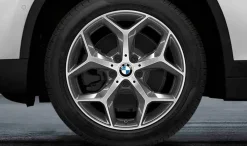 BMW Alufelge Y-Speiche 569 bicolor (orbitgrey / glanzgedreht) 7,5 J x 18 ET 51 Vorderachse / Hinterachse X1 F48 X2 F39