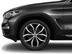 BMW Alufelge Y-Speiche 695 bicolor (orbitgrey / glanzgedreht) 8J x 20 ET 27 Vorderachse