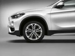 BMW Alufelge Y-Speiche 566 ferricgrey/glanzgedreht 7,5Jx18 ET51X1 F48 X2 F39Vorderachse/Hinterachse