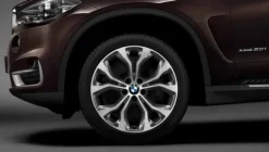 BMW Alufelge Y-Speiche 451 ferricgrey/glanzgedreht 11Jx20 ET37 X5 F15 X6 F16