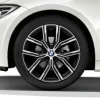 BMW Alufelge Y-Speiche 783 jet black uni/glanzgedreht 8Jx19 ET27 2er G42 3er G20/G21 4er G22/G23