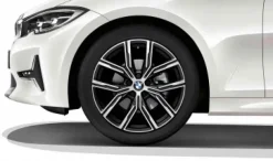 BMW Alufelge Y-Speiche 783 jet black uni/glanzgedreht 8,5Jx19 ET40 2er G42 3er G20/G21 4er G22/G23
