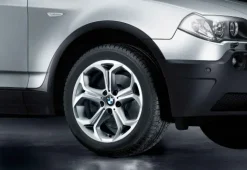 BMW Alufelge Y-Speiche 280 8Jx18 ET46 Silber X3 E83 Vorderachse / Hinterachse