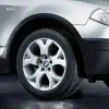 BMW Alufelge Y-Speiche 114 8Jx18 ET46 silber X3 E83 Vorderachse / Hinterachse